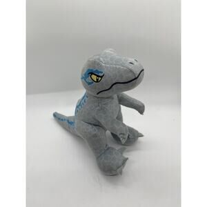 Jurassic World Dominion BLUE Velociraptor 7” Plush Universal Studios